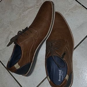 Freeman Size 13 Kahki Dress Shoes